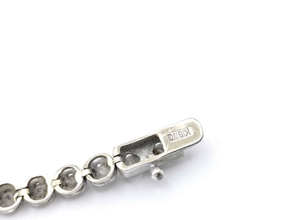 D2.00ct K18WG 5.7g Bracelet Bangle 