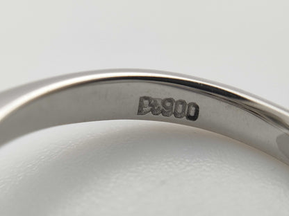 Pearl diameter approx. 9.3mm D0.14ct PT900 7.1g ring 