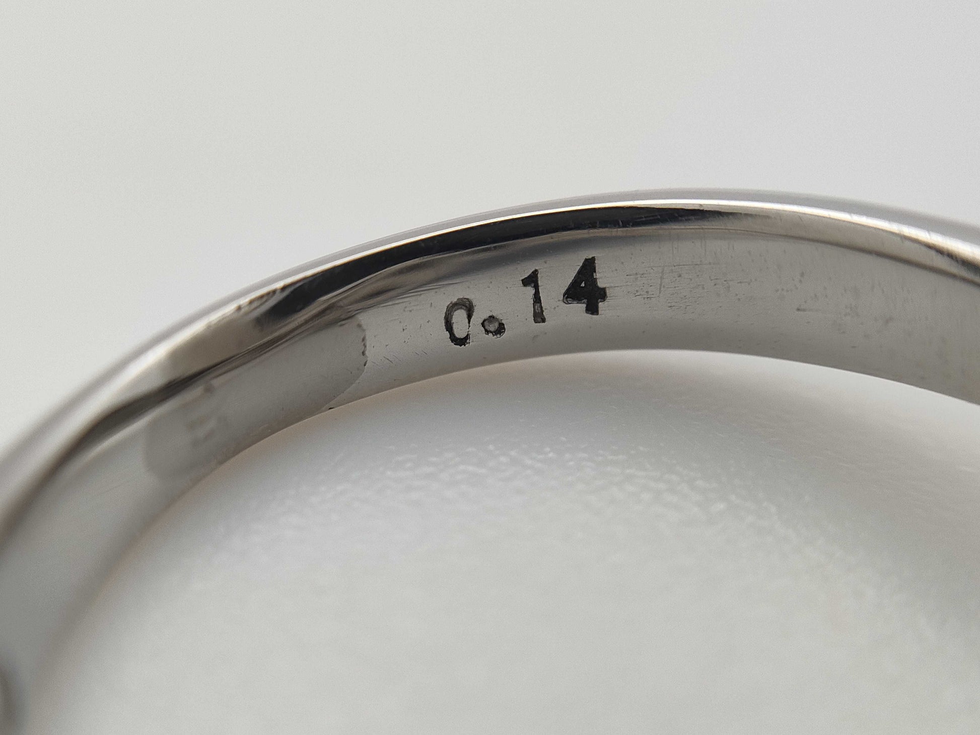 Pearl diameter approx. 9.3mm D0.14ct PT900 7.1g ring 
