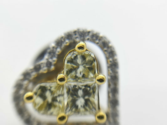 D0.45/0.45ct 750 3.4g Earrings 