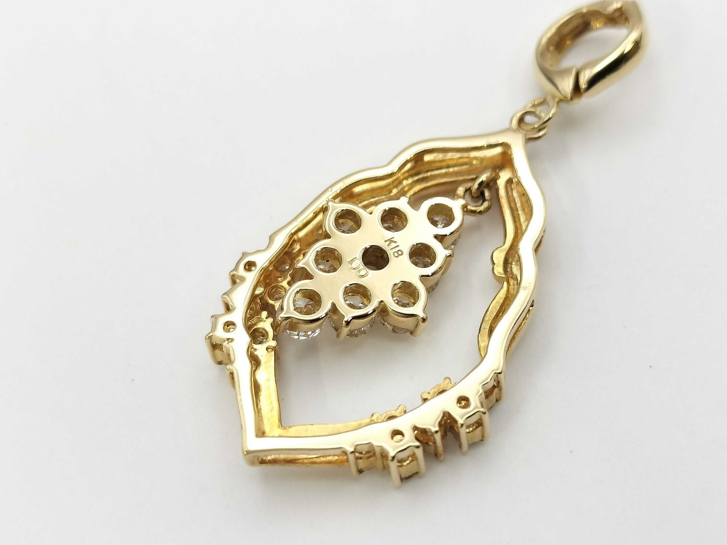D1.00ct K18 5.2g Pendant Top 