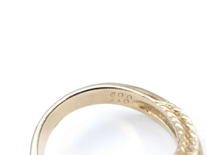R0.16ct D0.09ct K18 5.9g Ring 
