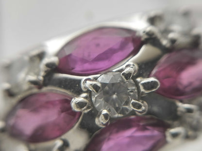 R0.32ct D0.82ct PT900 9.4g Ring 