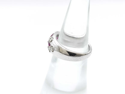 R0.32ct D0.82ct PT900 9.4g Ring 