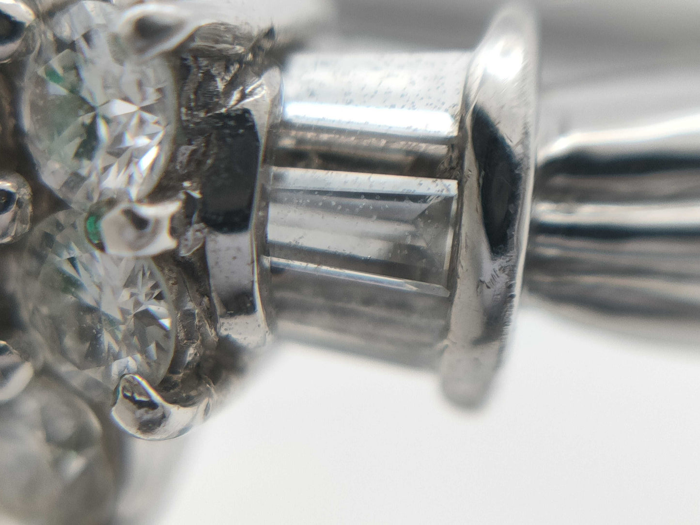 E0.41ct D0.52ct PT900 4.7g Ring 