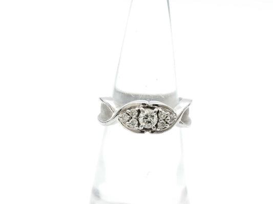D0.18ct FD0.12ct PT900 8.9g Ring 