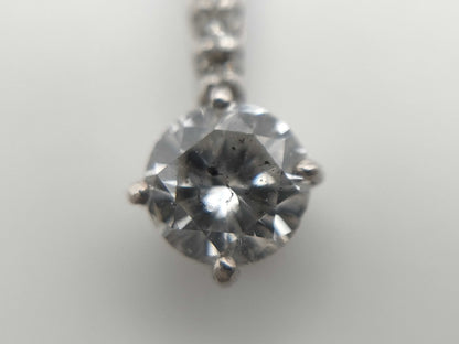 D0.40ct/1.61ct K18WG 5.6g Necklace 