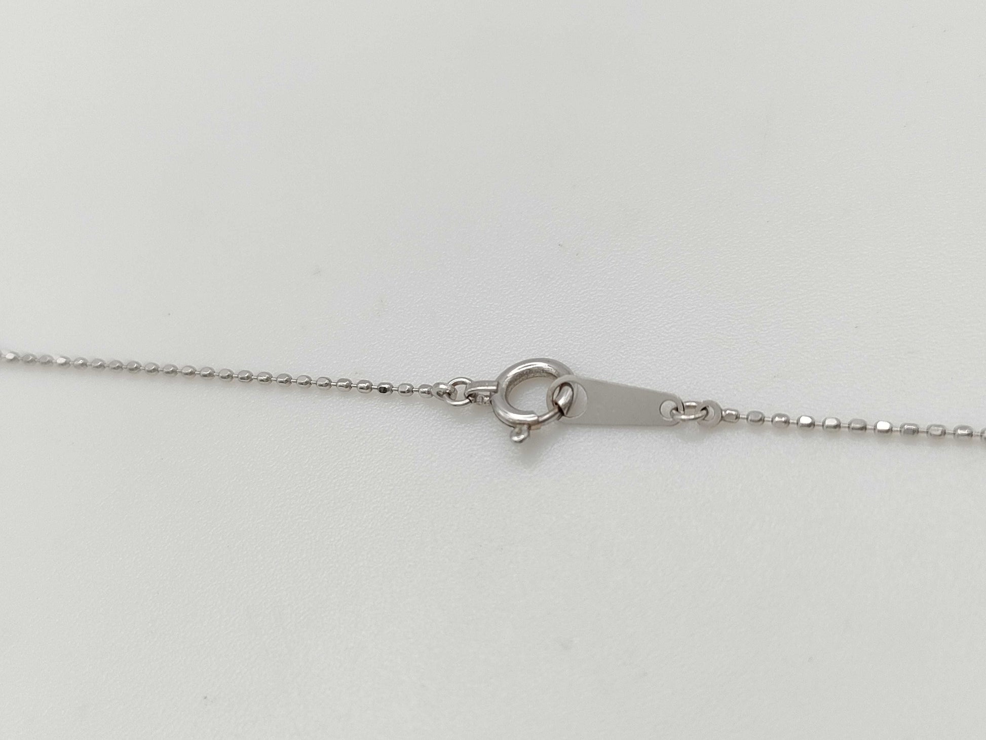 D0.40ct/1.61ct K18WG 5.6g Necklace 
