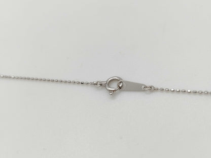 D0.40ct/1.61ct K18WG 5.6g Necklace 