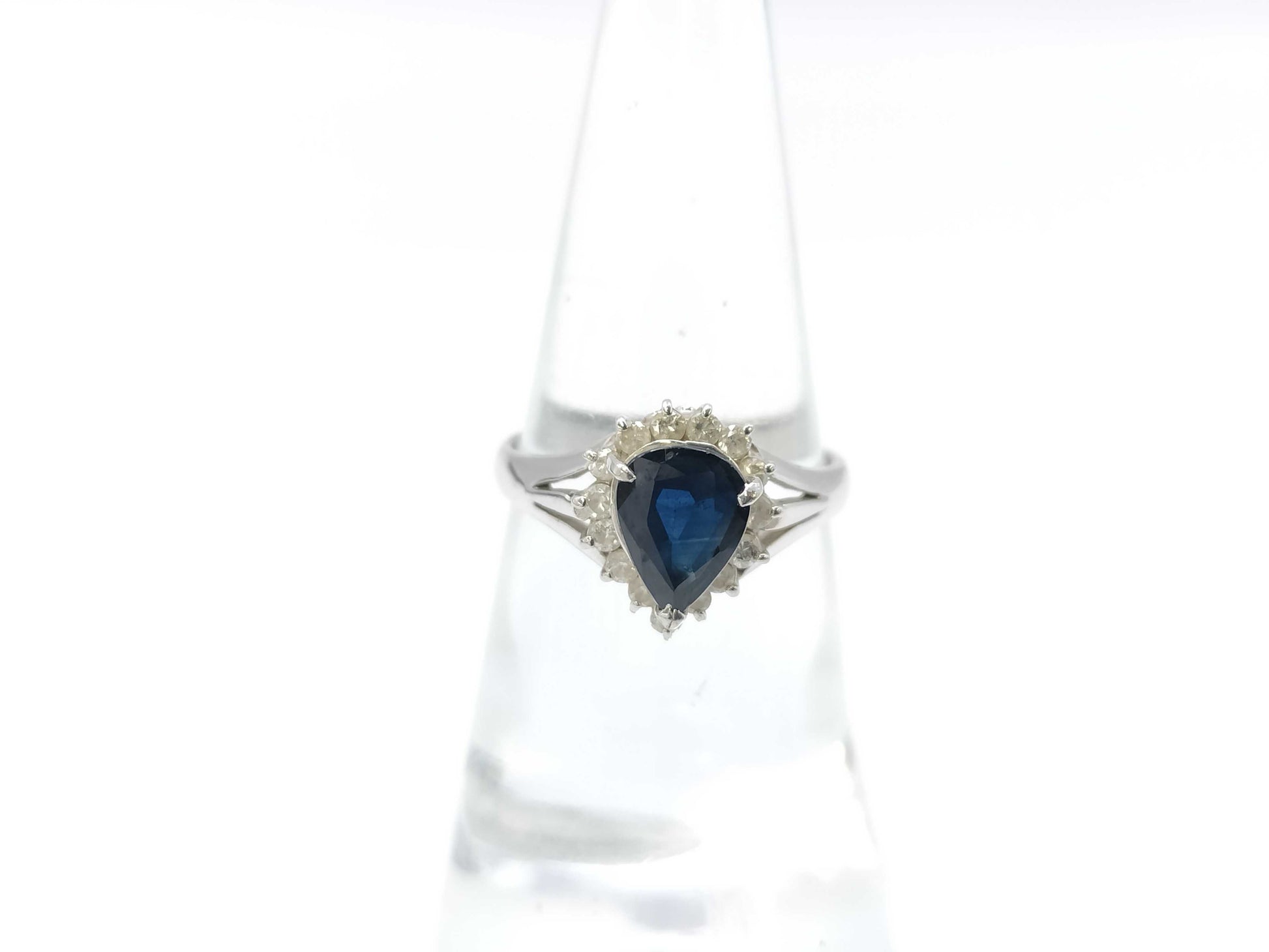 S1.26ct D0.24ct PT850 5.1g Ring 