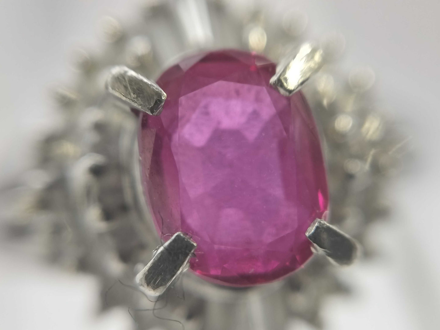 R0.71ct D0.35ct PT900 5.9g Ring 