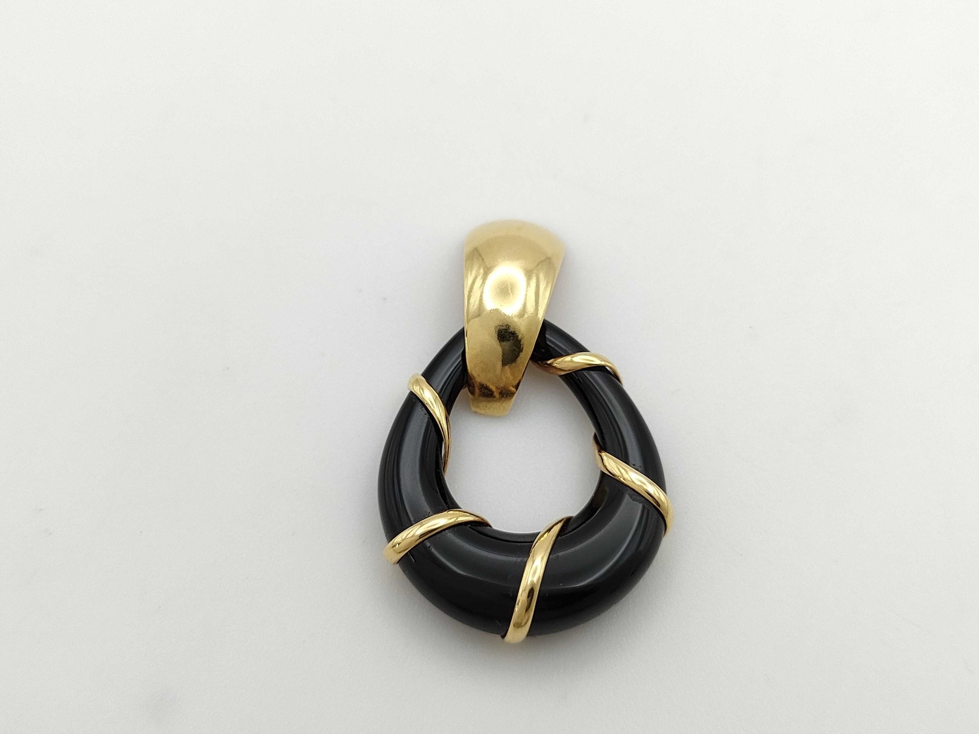 Colored Stone K18 2.6g Pendant Top 