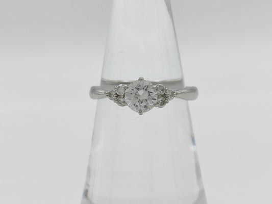 D0.557ct FD0.15ct PT1000 4.1g Ring 