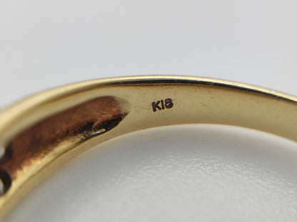 D1.00ct K18 2.9g Ring 