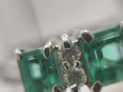E1.03ct D0.16ct PT900 5.7g Ring 