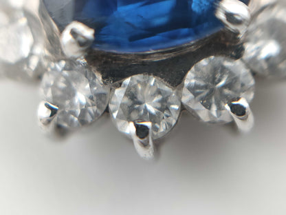 S0.89ct D0.59ct PT900 2.4g Pendant Top 