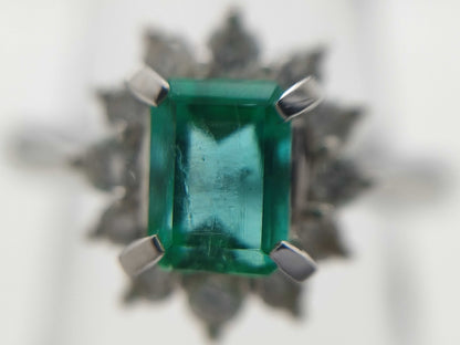 E0.725ct D0.31ct PT900 4.7g Ring 