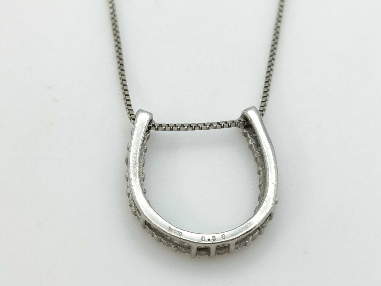 D0.30ct PT900 2.9g Necklace 