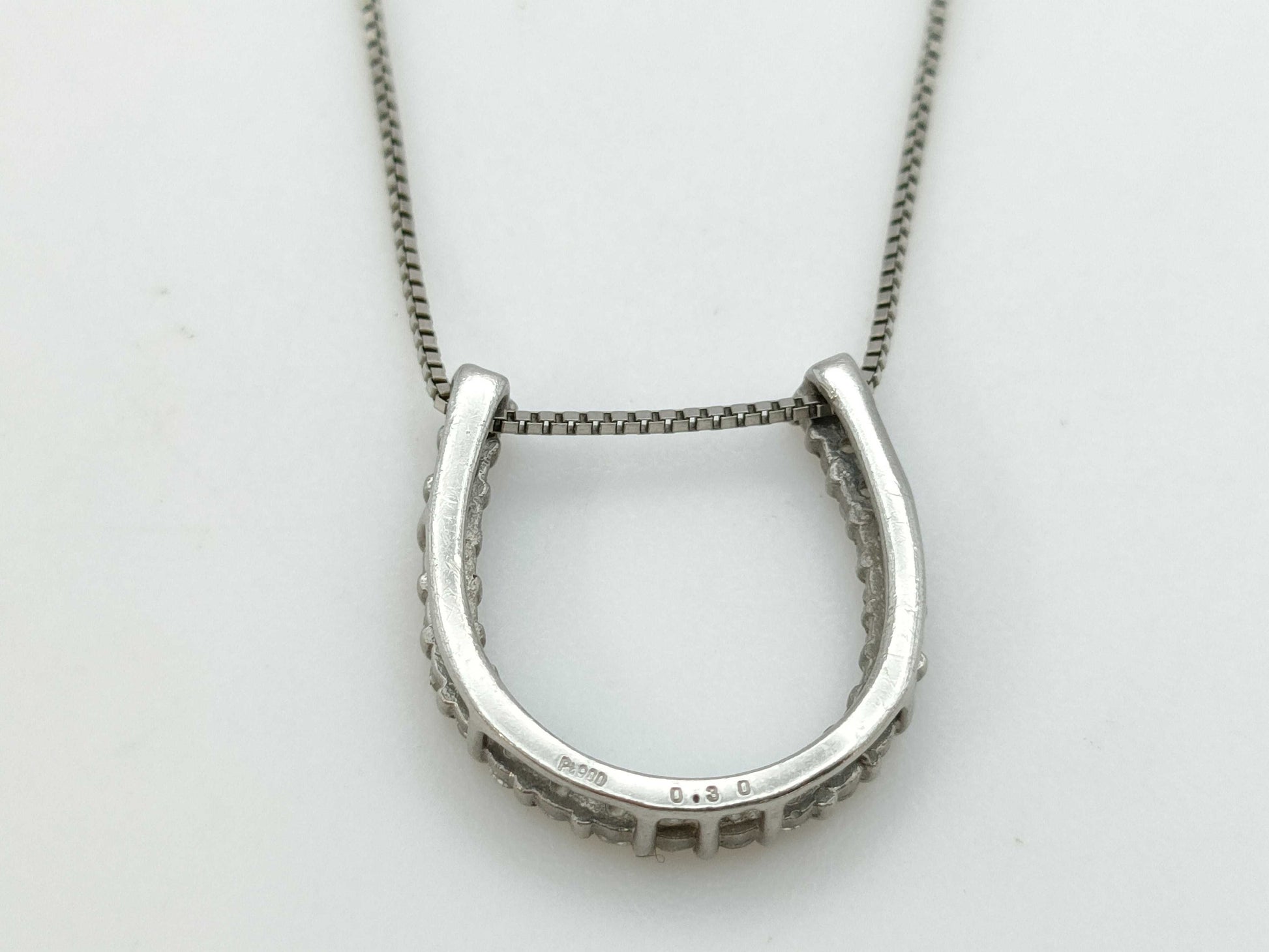 D0.30ct PT900 2.9g Necklace 