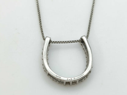 D0.30ct PT900 2.9g Necklace 
