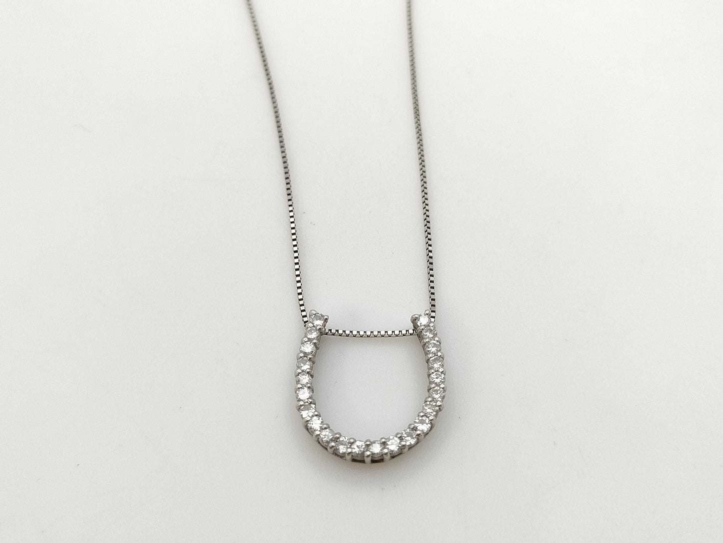 D0.30ct PT900 2.9g Necklace 