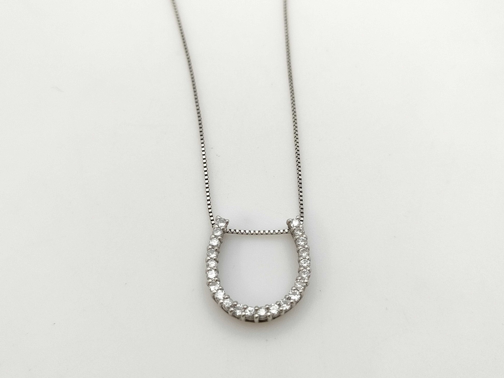 D0.30ct PT900 2.9g Necklace 