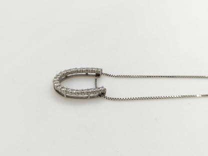 D0.30ct PT900 2.9g Necklace 
