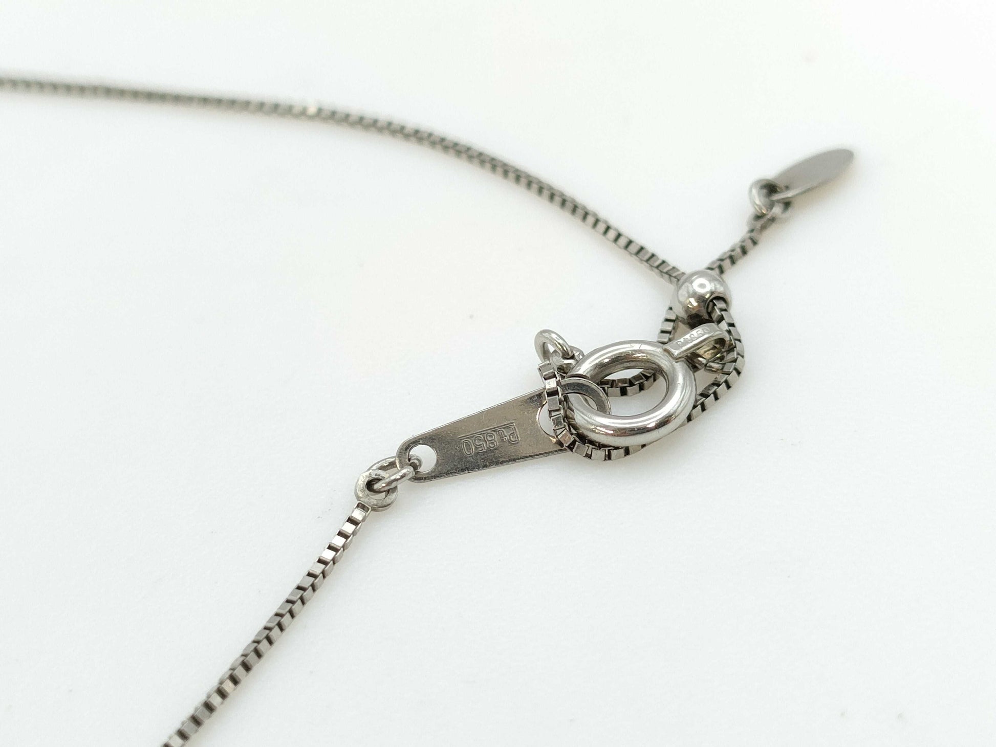 D0.30ct PT900 2.9g Necklace 