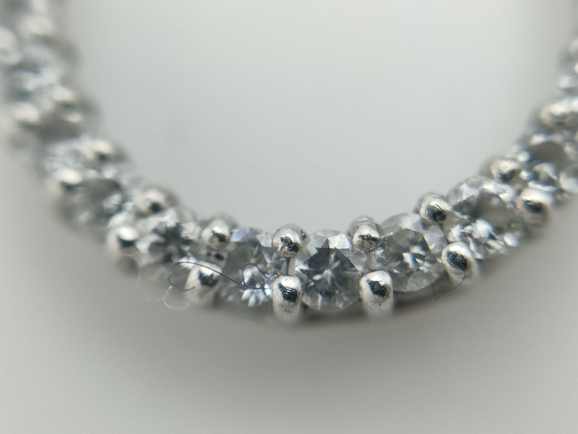 D0.30ct PT900 2.9g Necklace 