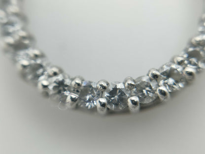 D0.30ct PT900 2.9g Necklace 
