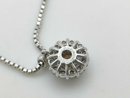 D1.18ct FD0.43ct PT900/850 9.0g Necklace 