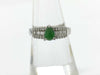 Jade 0.55ct D0.34ct PT900 5.5g Ring 