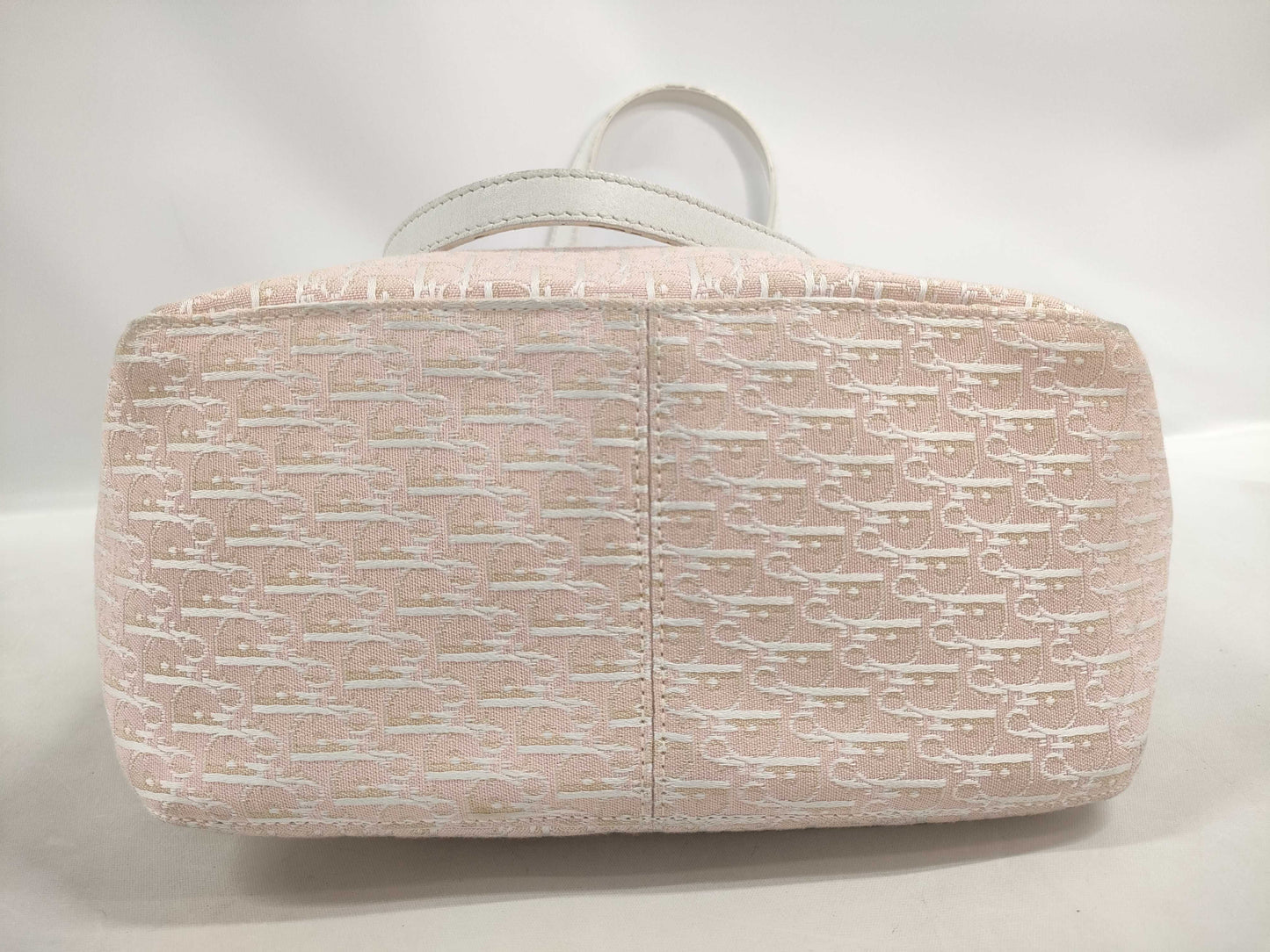 Dior CHRISTIAN DIOR Christian Dior Trotter Print Tote Bag, Canvas, Women's, Pink, 01RU 0034, Handbag