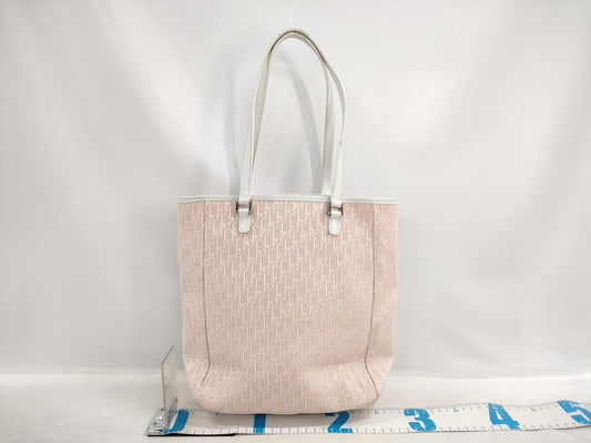 Dior CHRISTIAN DIOR Christian Dior Trotter Print Tote Bag, Canvas, Women's, Pink, 01RU 0034, Handbag