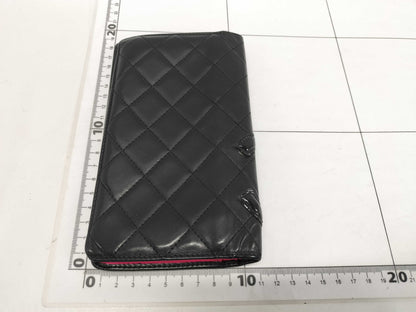 CHANEL Cambon Line Long Wallet with Seal