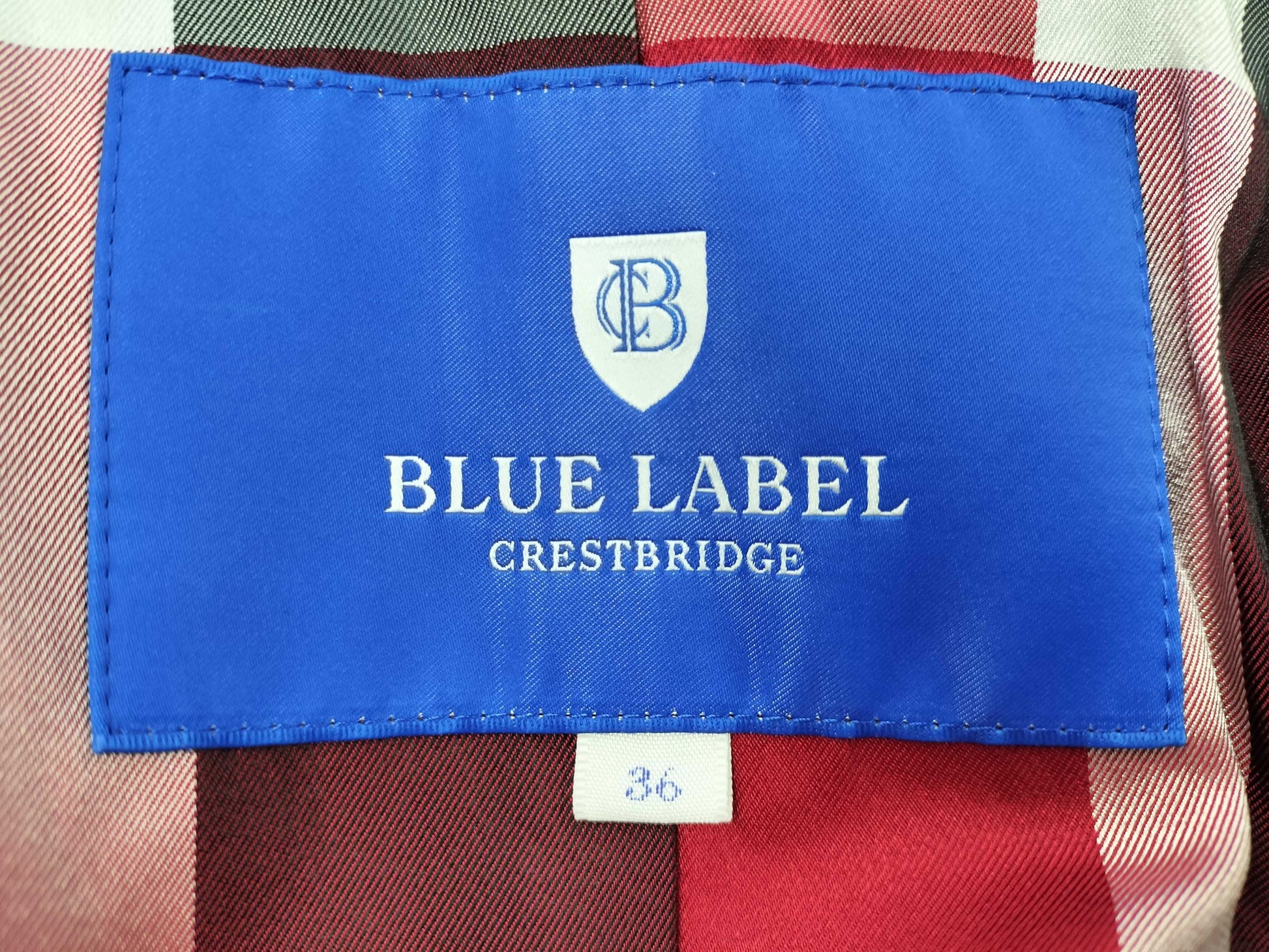 Blue Label Crest Bridge 36 Coat