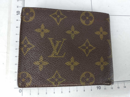 LOUIS VUITTON Monogram Louis Vuitton Monogram Folding Wallet