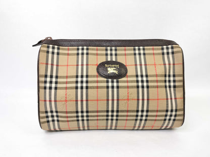 Burberry Nova Check Shadow Horse Clutch Bag/Second Bag