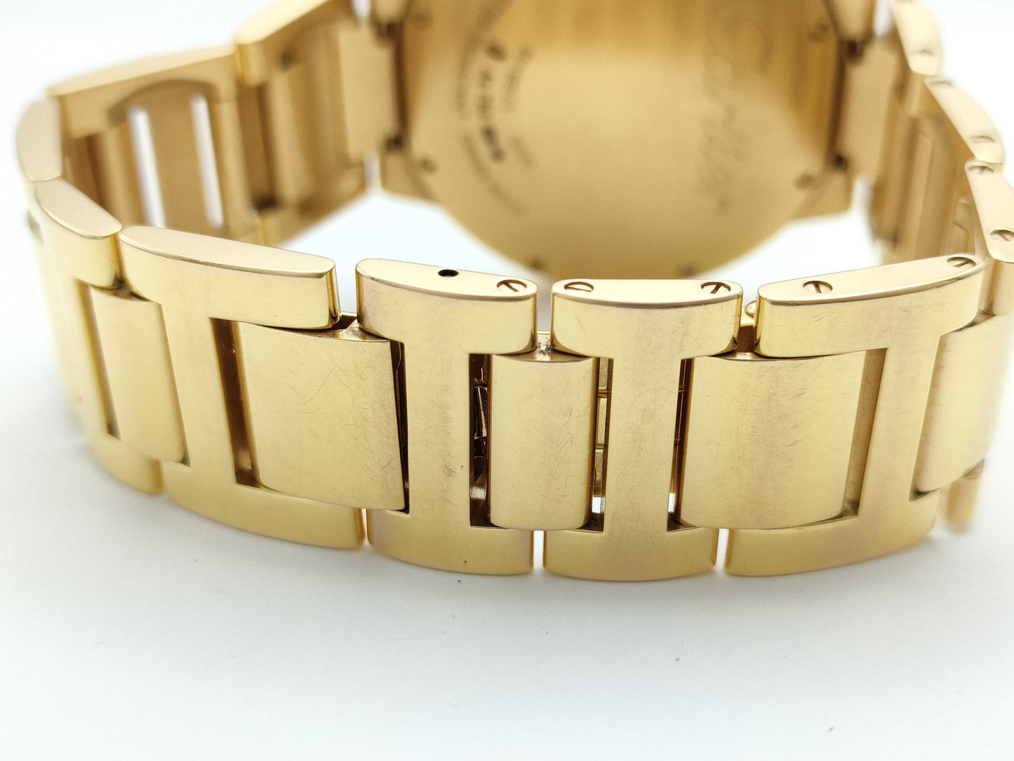 Cartier Ballon Bleu de W6920035 3220 80168QX Quartz 18K Gold Men's Watch