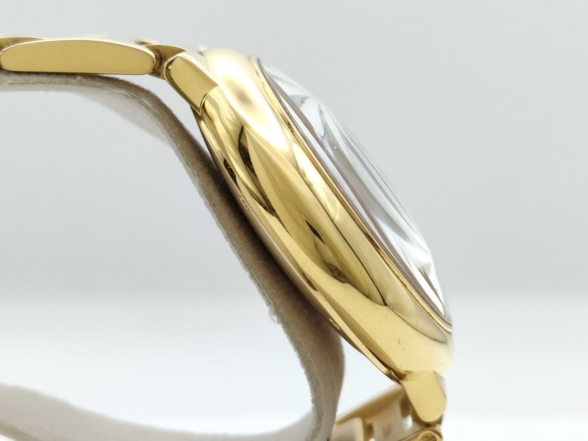 Cartier Ballon Bleu de W6920035 3220 80168QX Quartz 18K Gold Men's Watch