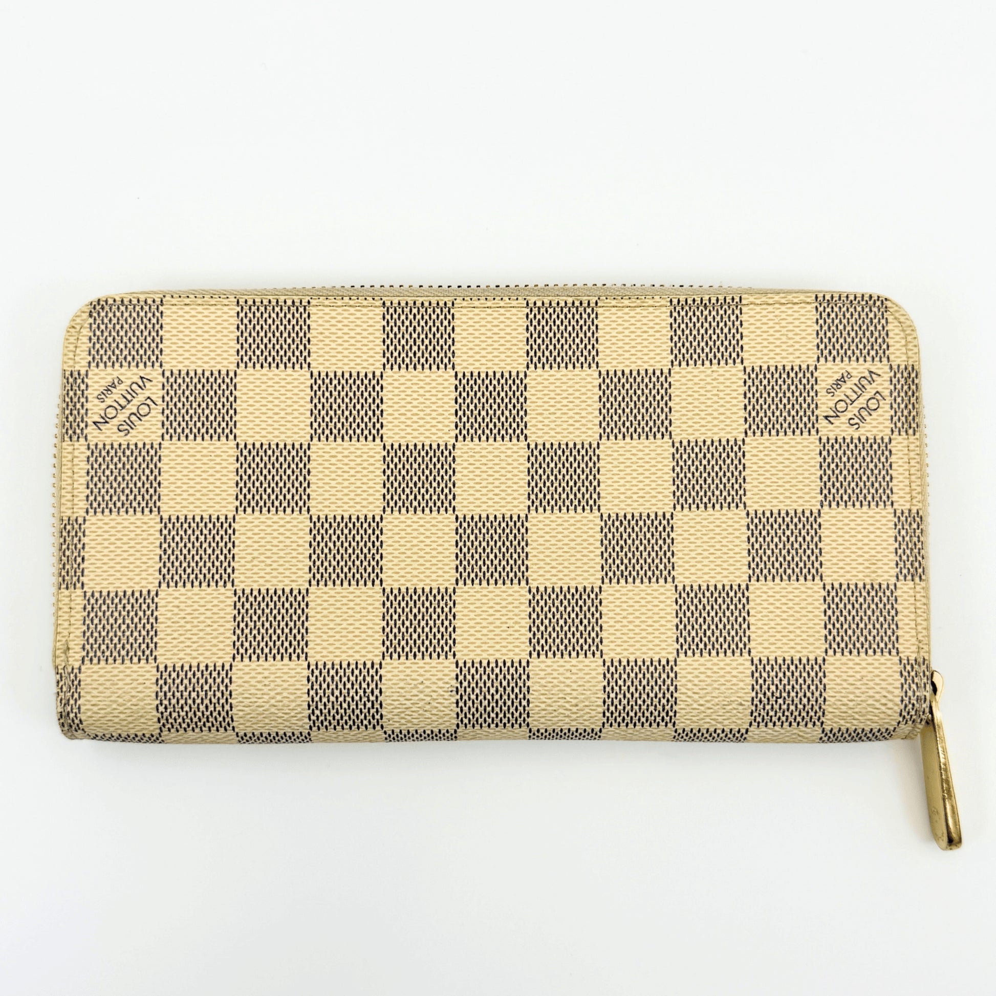 LOUIS VUITTON LOUIS VUITTON Zippy Wallet Damier Azure Rose Balerine N60139 Wallet Wallet