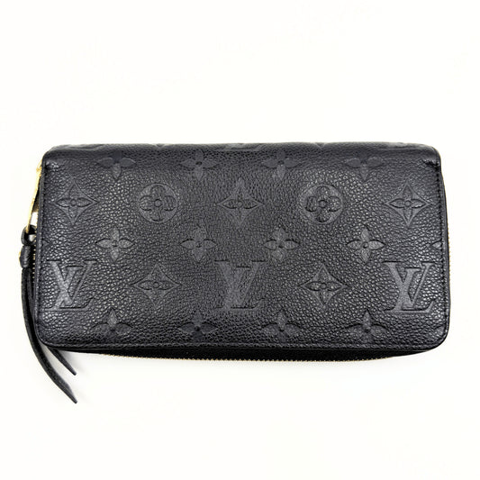 LOUIS VUITTON LOUIS VUITTON Monogram Unplanted Zippy Wallet Noir M60571 Wallet Wallet