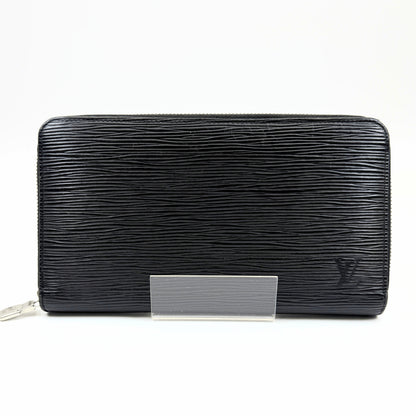 LOUIS VUITTON LOUIS VUITTON Epi Zippy Organizer NM Long Wallet Noir M62643 Wallet Wallet