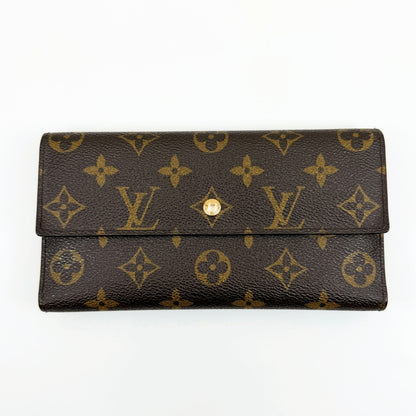 LOUIS VUITTON LOUIS VUITTON Monogram Portefeuil International M61217 Wallet Boxed Wallet