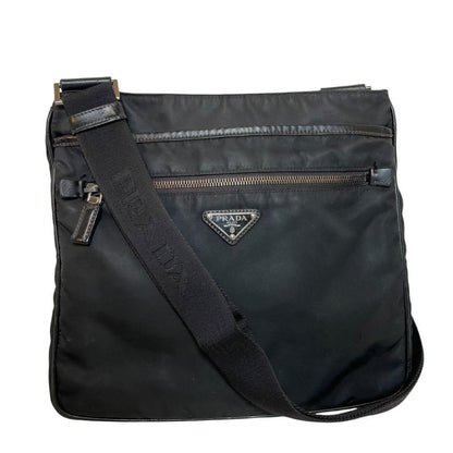 PRADA Recent Models PRADA Fiano NERO Black Shoulder Bag