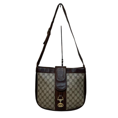 GUCCI Gucci Old Gucci GG Supreme Sherry Line Shoulder Bag