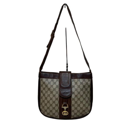 GUCCI Gucci Old Gucci GG Supreme Sherry Line Shoulder Bag