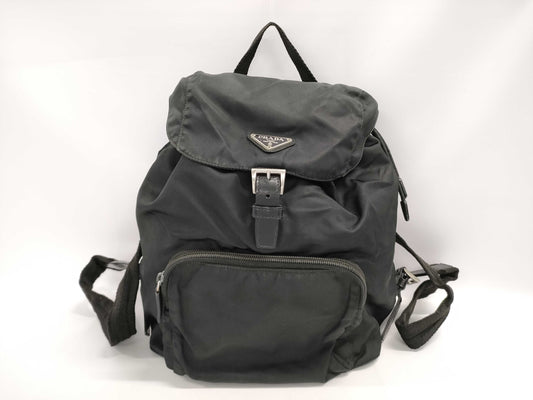 PRADA Pocono Triangle Logo Backpack