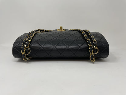 CHANEL CHANEL Shoulder Bag Matelasse Double Flap Gold Hardware Turn Lock Shoulder Bag
