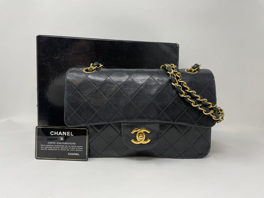 CHANEL CHANEL Shoulder Bag Matelasse Gold Hardware Double Flap Shoulder Bag
